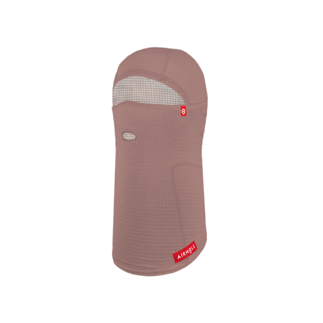 AIRHOLE BALACLAVA FULL HINGE WAFFLE FLEECE DUSTY PINK