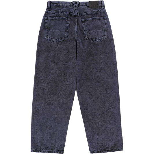 VANS CHECK-5 BAGGY ACID OVERDYED DENIM PANTS DEEP INDIGO