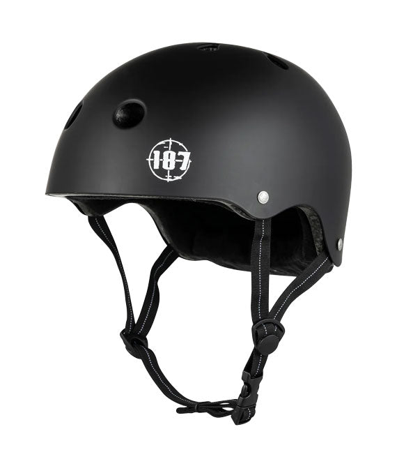 187 LOW PRO CERTIFIED HELMET BLACK MATTE