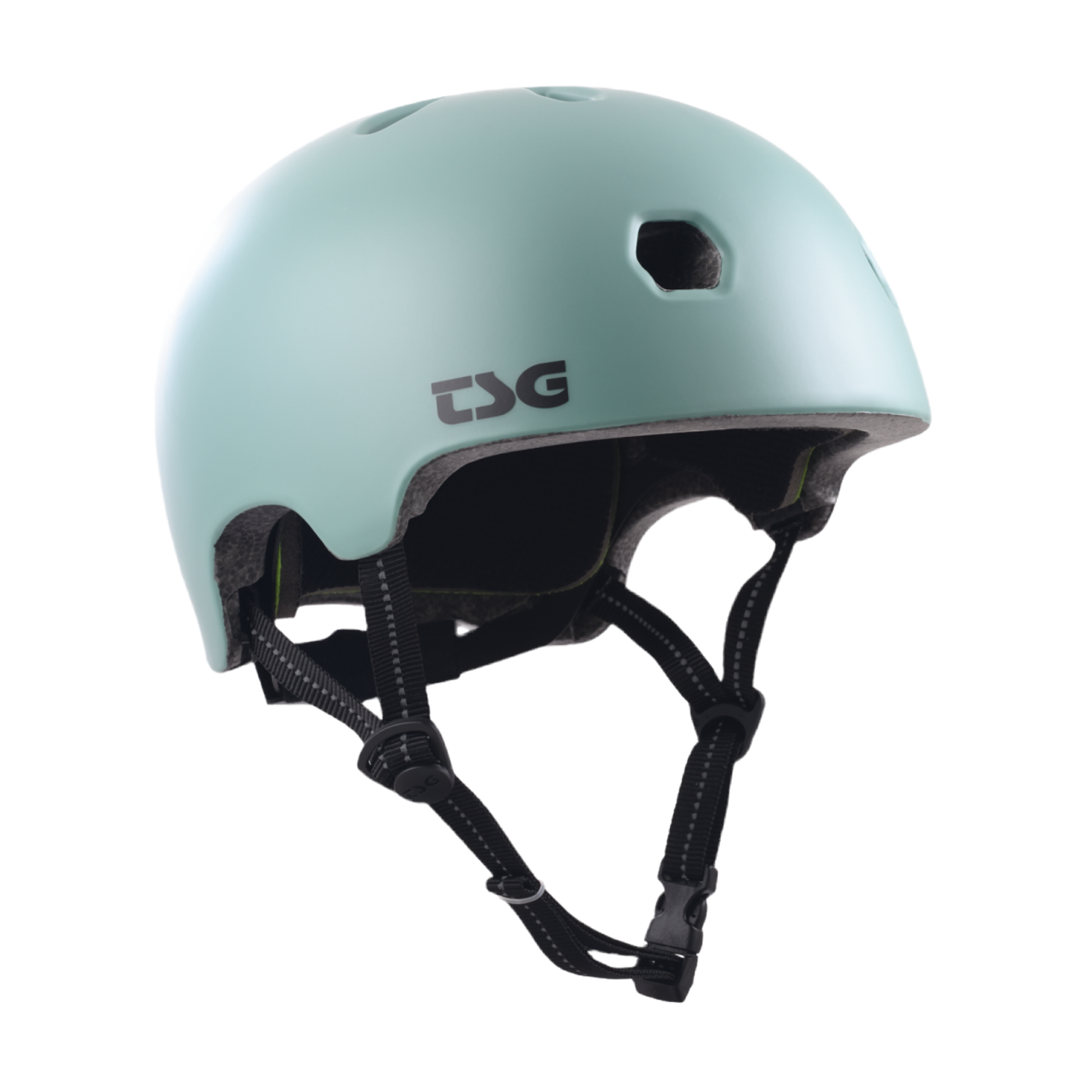 CASQUE TSG META SOLID COULEUR SATINÉ BLEU HUILE