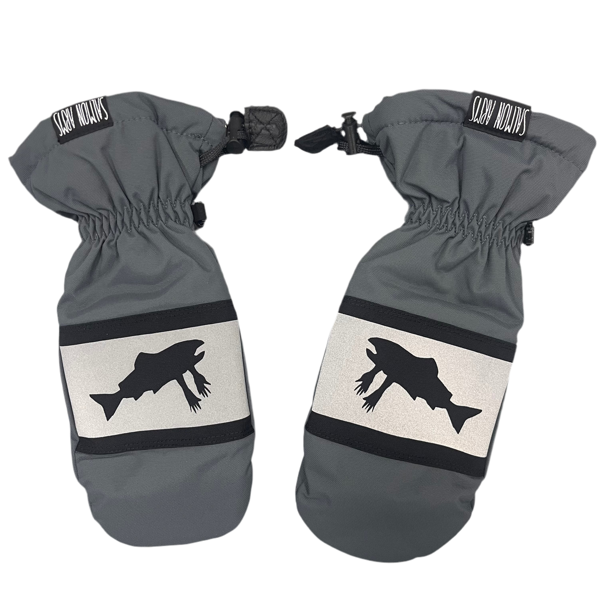 SALMON ARMS CLASSIC MITT HI VIS GREY