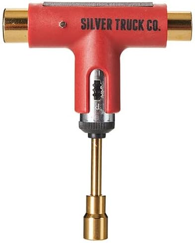SILVER TOOL RED/GOLD