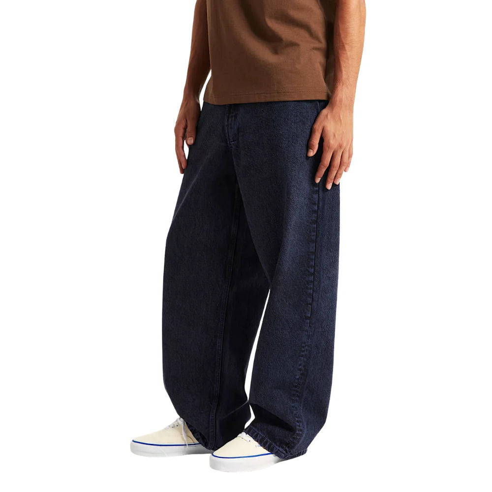 VANS CHECK-5 BAGGY ACID OVERDYED DENIM PANTS DEEP INDIGO