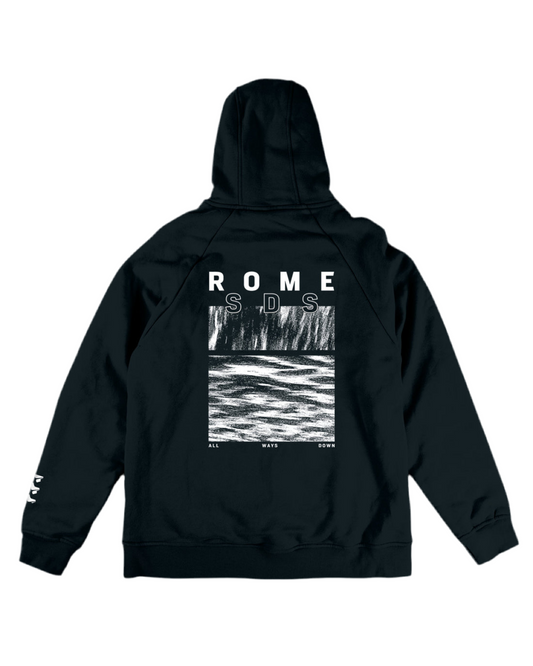 ROME RIDING HOODIE BLACK 2024