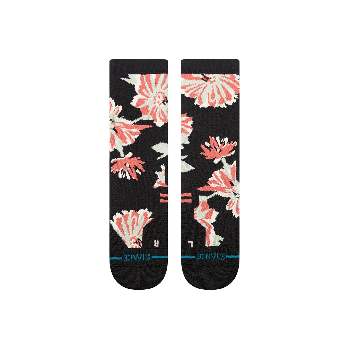 STANCE PERFORMANCE BORROWED CREW FLORAL