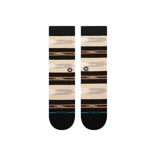 STANCE TRAIL BOUND CREW SOCKS BLACK