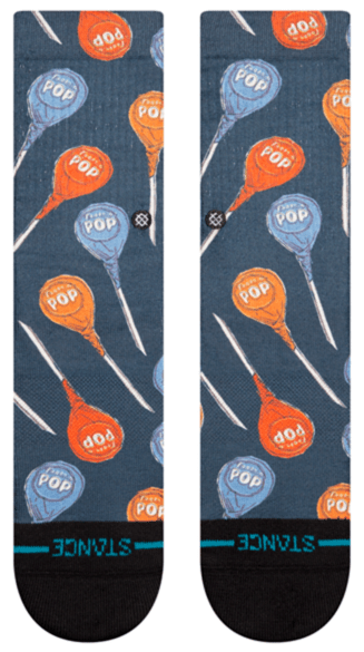 CHAUSSETTES STANCE TOOTISE POP ENFANTS NOIR
