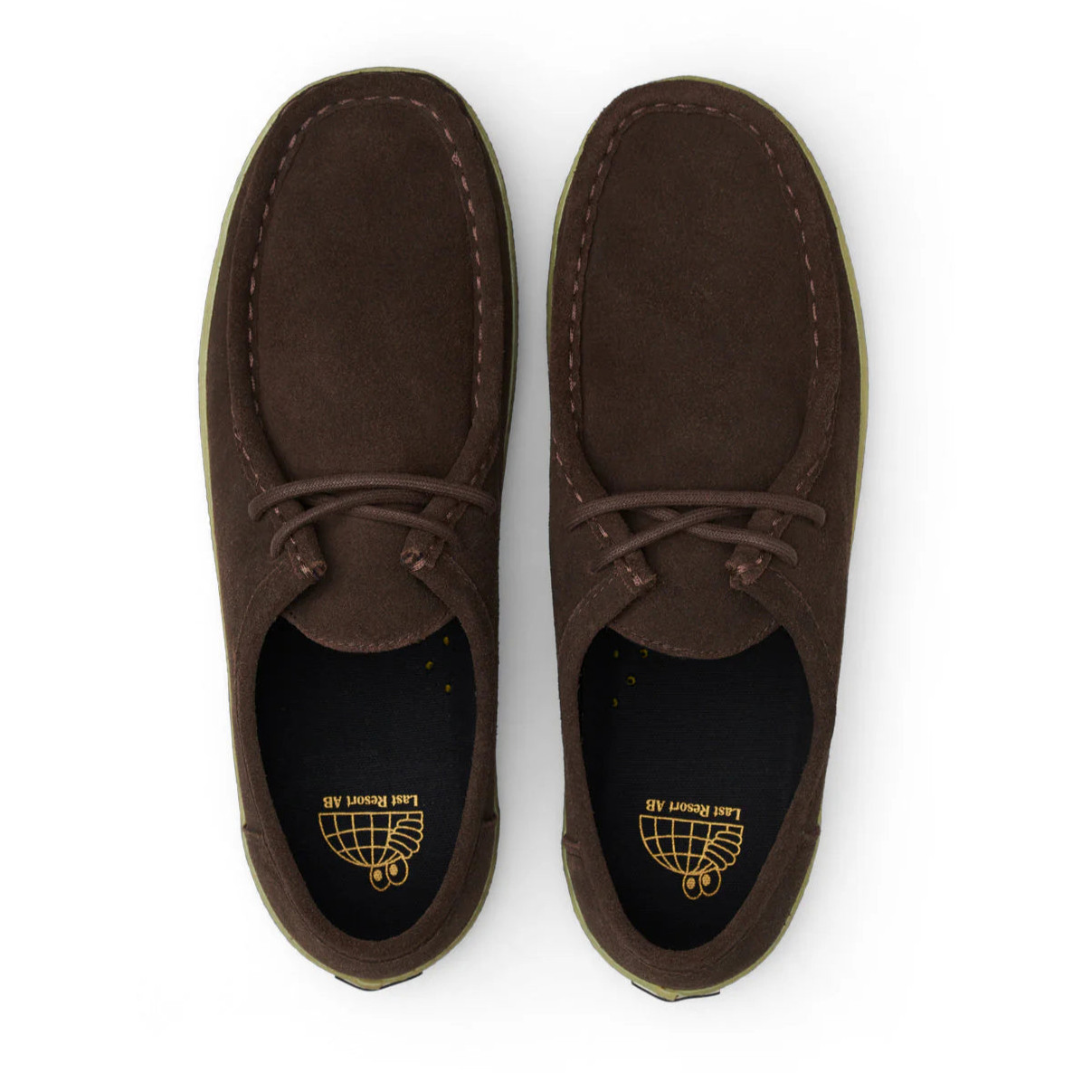 LAST RESORT VM006 MOC SUEDE COFFEE BEAN/GUM