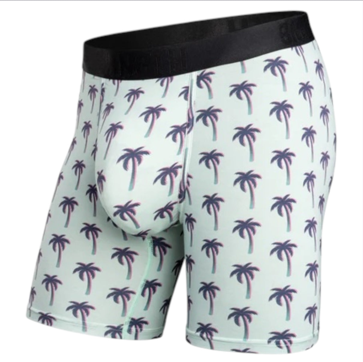 BN3TH CLASSIC ICON BOXER BRIEF PALM GLOW SEAGLASS