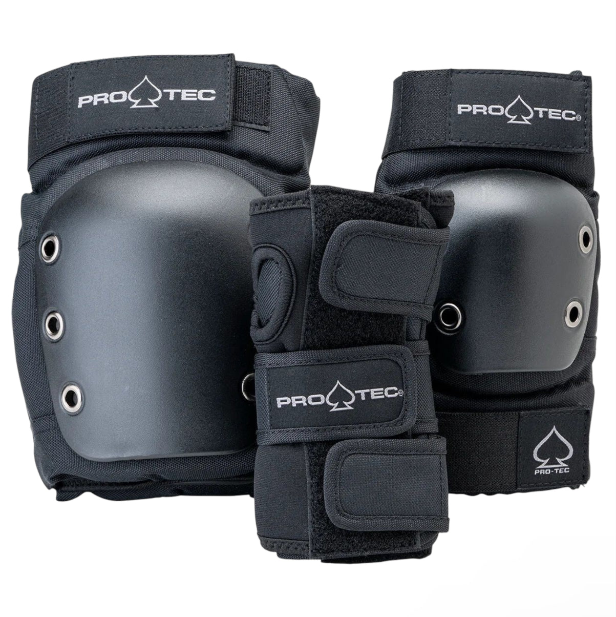 PRO-TEC STREET ADULT 3-PACK PAD SET BLACK