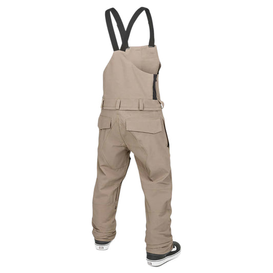 VOLCOM ROAN BIB OVERALL CHESTNUT BROWN