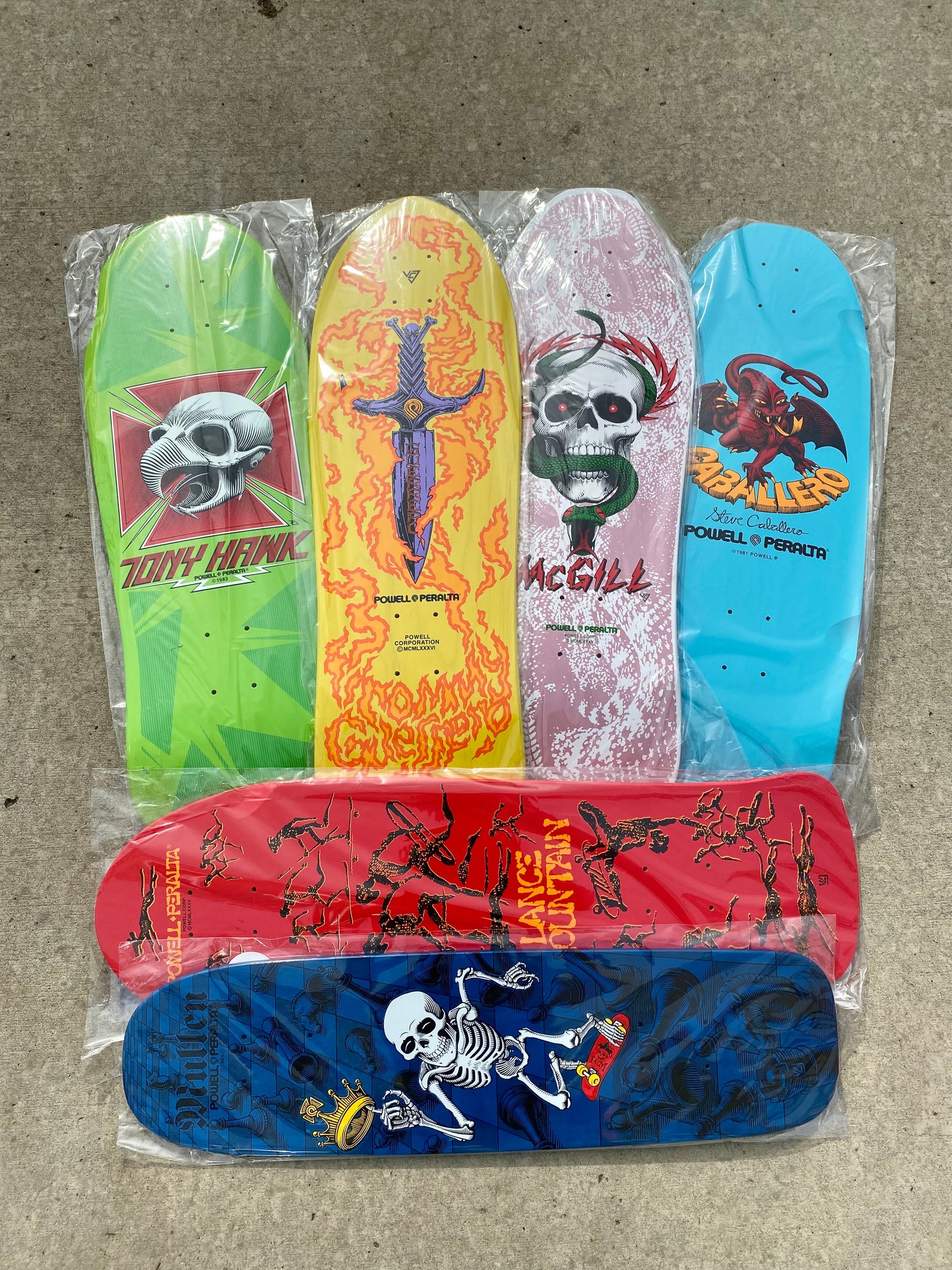 POWELL PERALTA SERIES 15 SET (ALL 6 BOARDS)