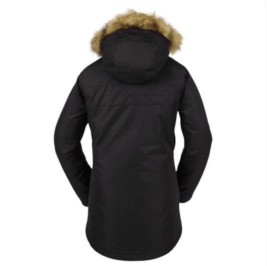 VOLCOM FAWN INSULATED JACKET BLACK