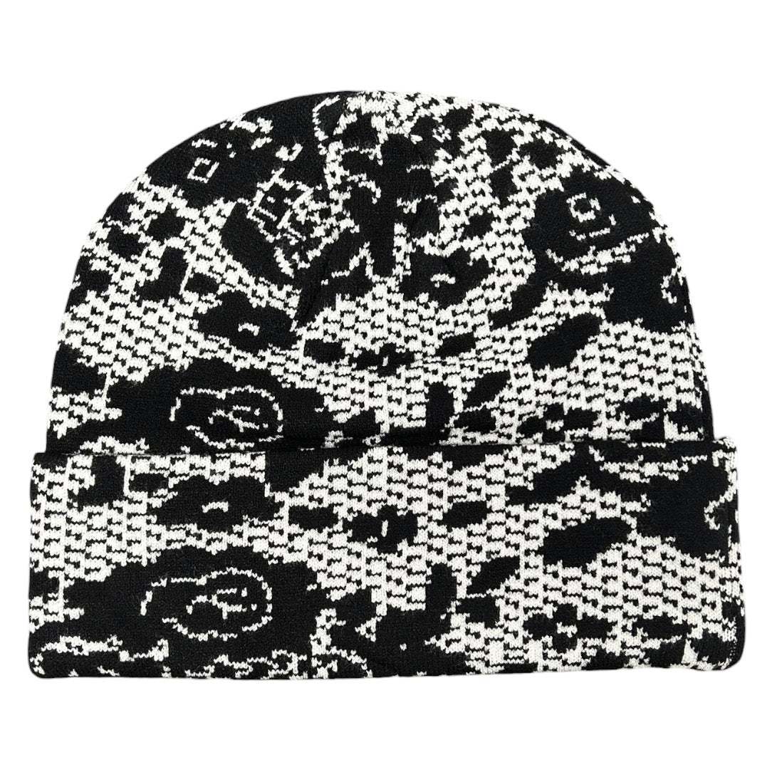 CORDUROY LACE BEANIE WHITE 2027
