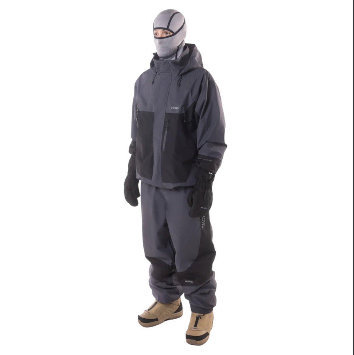 HOWL SHELL JACKET BLACK 2026