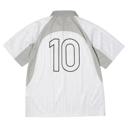 HUF SIDELINE SOCCER JERSEY WHITE