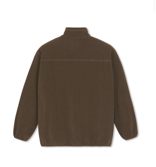 POLAR BASIC FLEECE BROWN JACKET