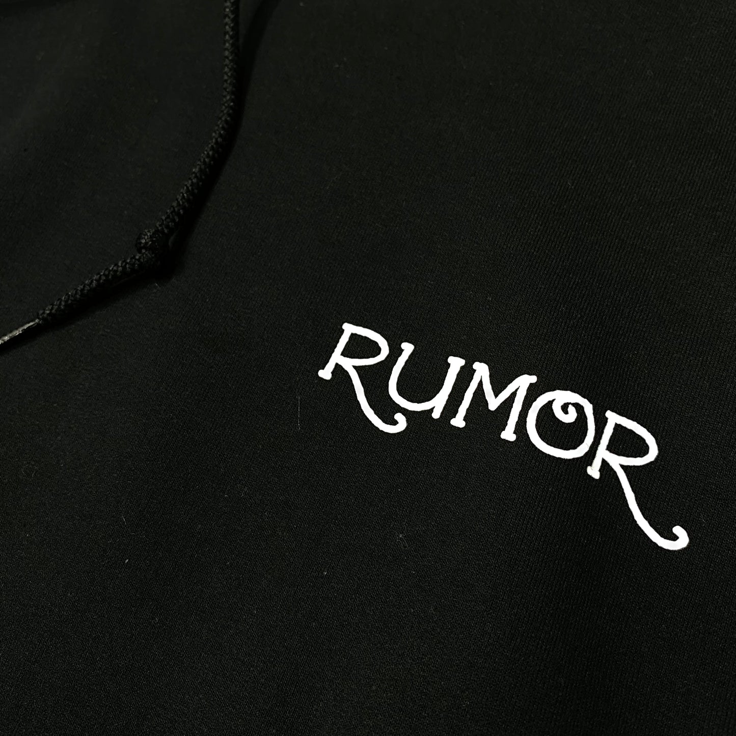 RUMOR WOLF HOODIE BLACK