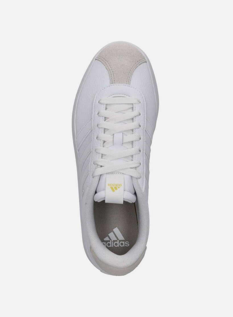 ADIDAS WOMENS VL COURT 3.0 CLOUD WHITE GREY ONE