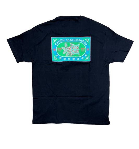 T-SHIRT EVISEN HAKKA NOIR