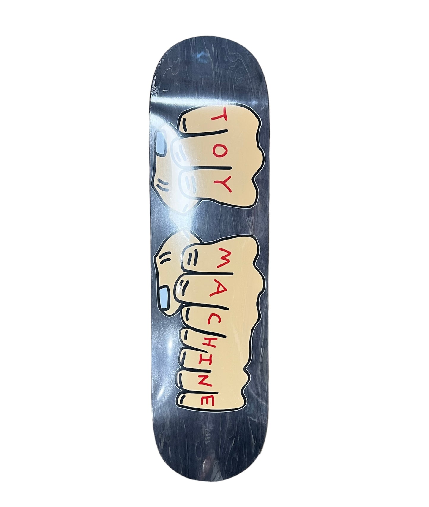 TOY MACHINE FISTS DECK ASSORTED STAINS 8.25