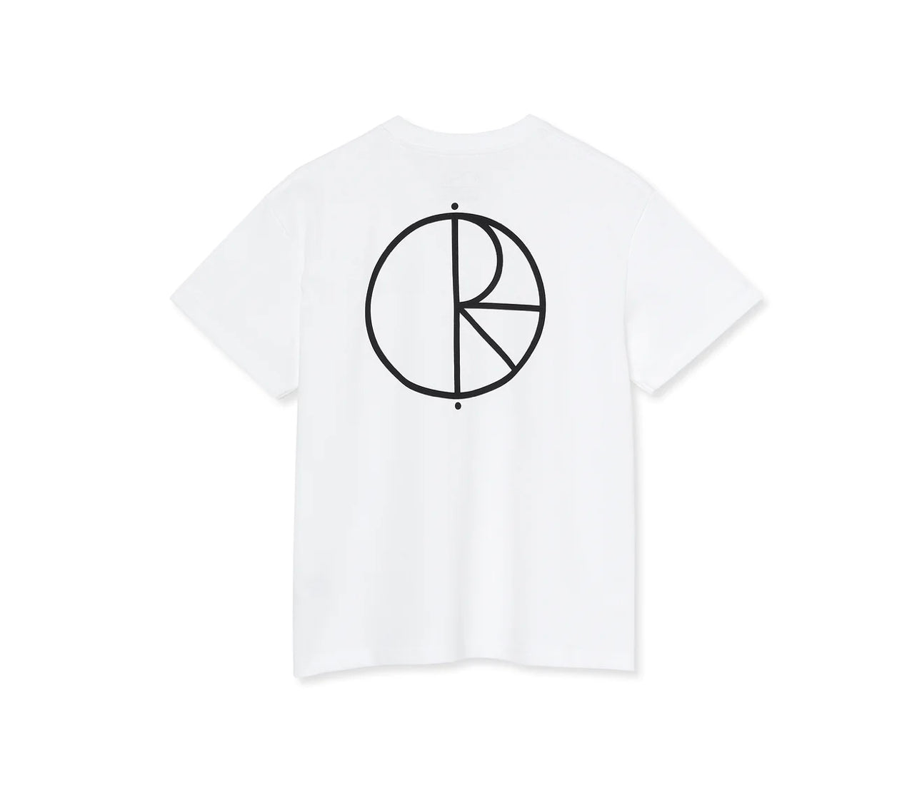 T-SHIRT POLAR STROKE LOGO JR BLANC