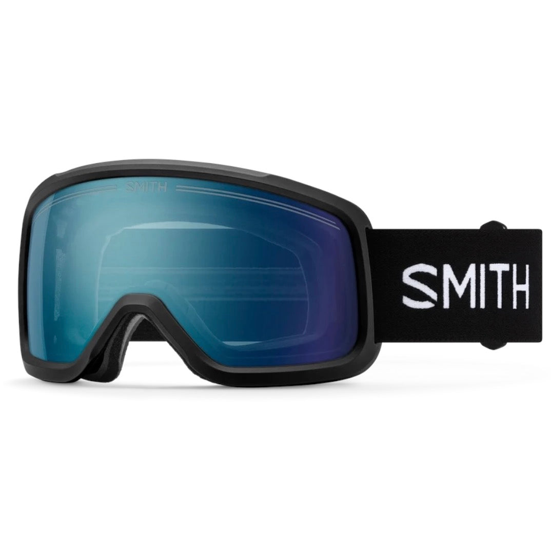 SMITH SHAKEDOWN BLACK CHROMAPOP EVERYDAY BLUE MIRROR / CLEAR