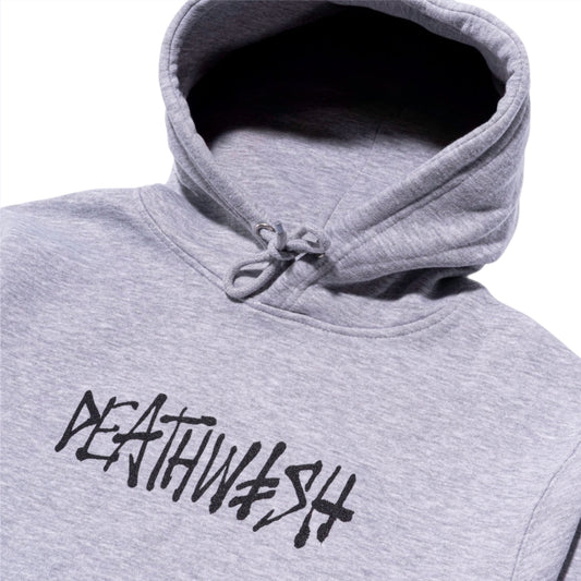 DEATHWISH OG DEATHSPRAY GREY HOODIE
