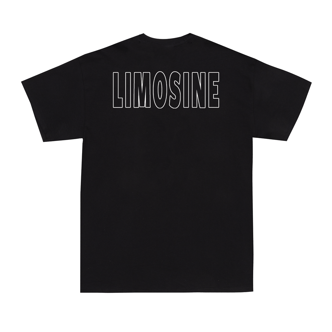 LIMOSINE HAPPY FACE TEE BLACK