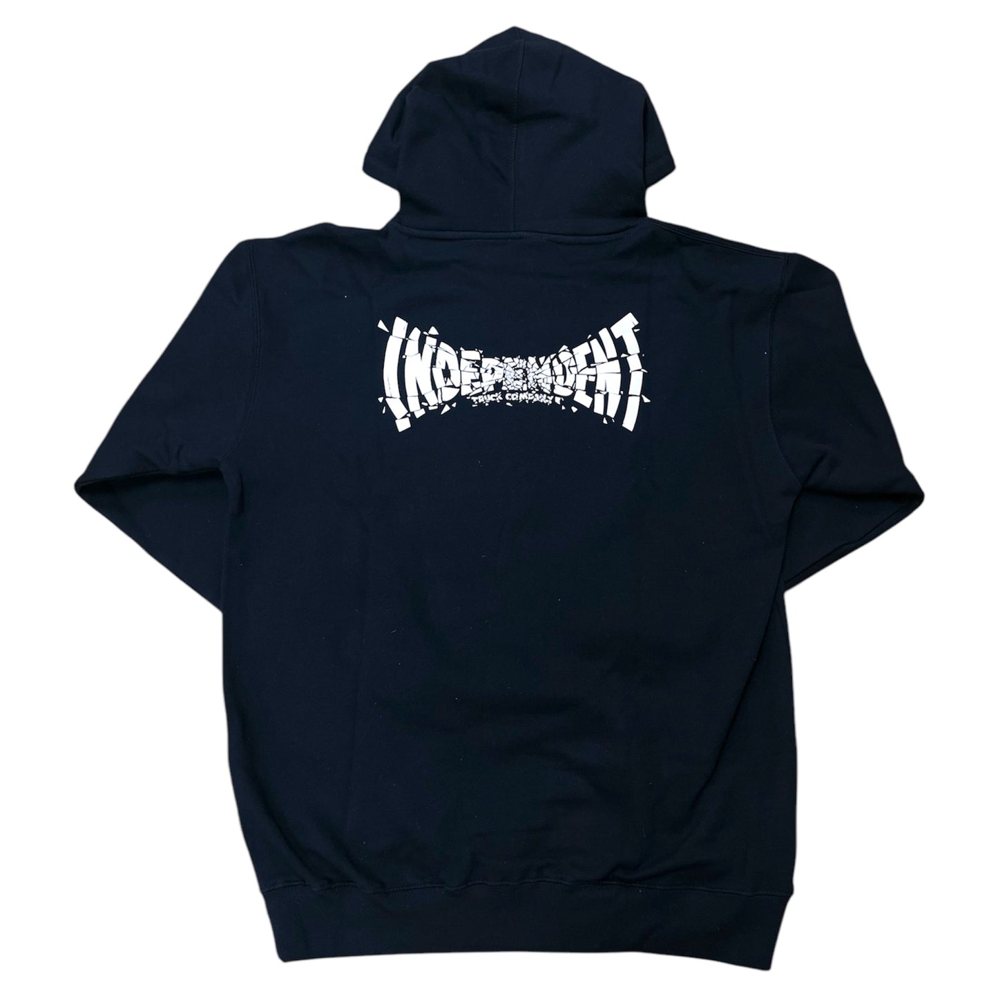 INDEPENDENT SHATTER SPAN HOODIE BLACK