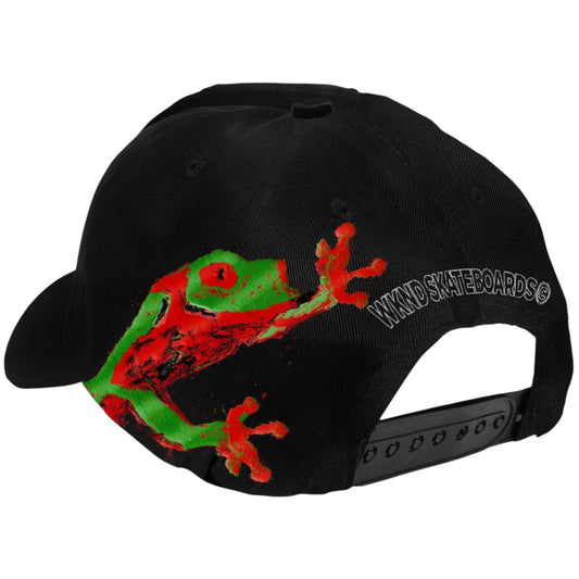 WKND CROAKING SNAPBACK BLACK