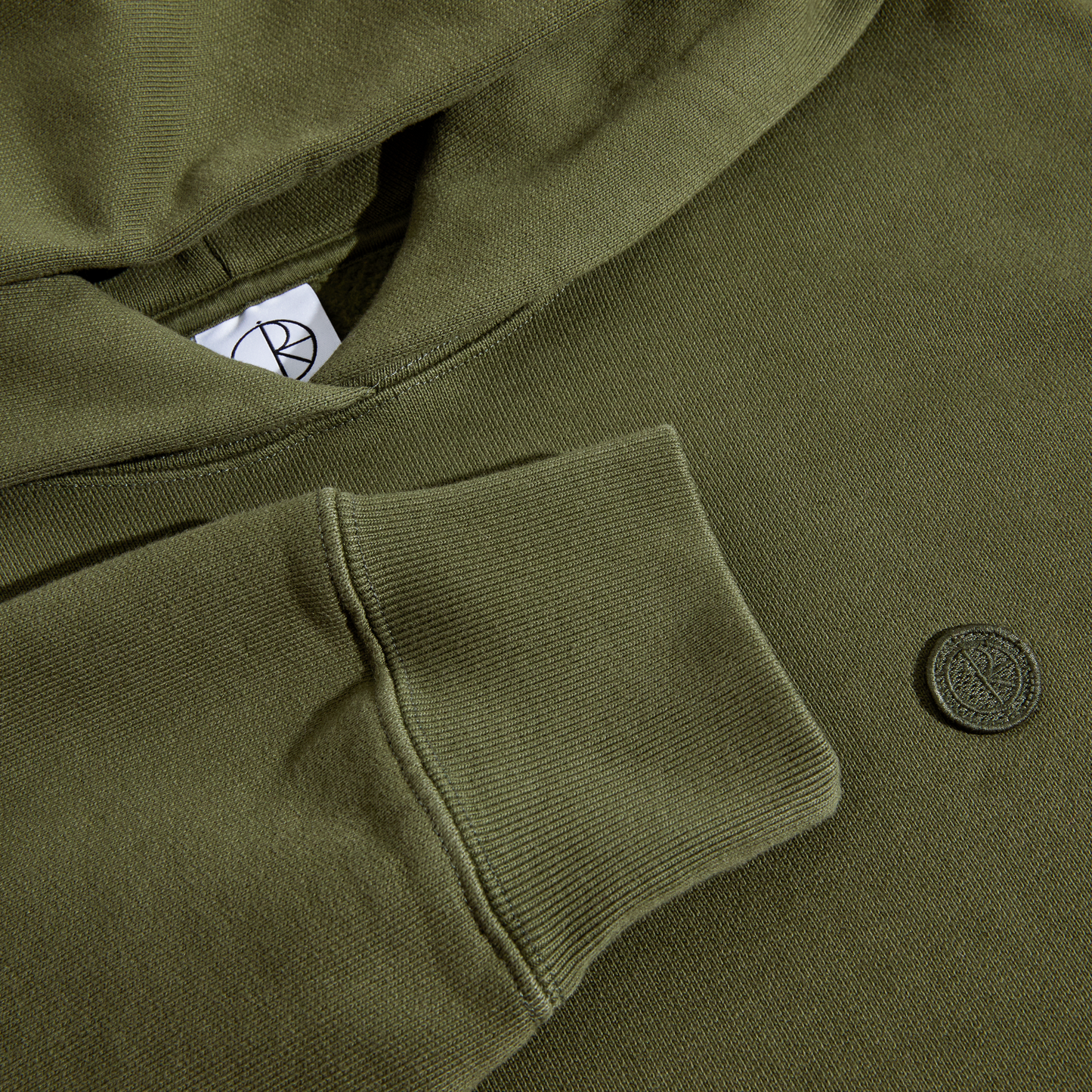 POLAR ED HOODIE PATCH UNIFORM GREEN