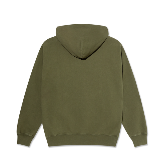 POLAR ED HOODIE PATCH UNIFORM GREEN