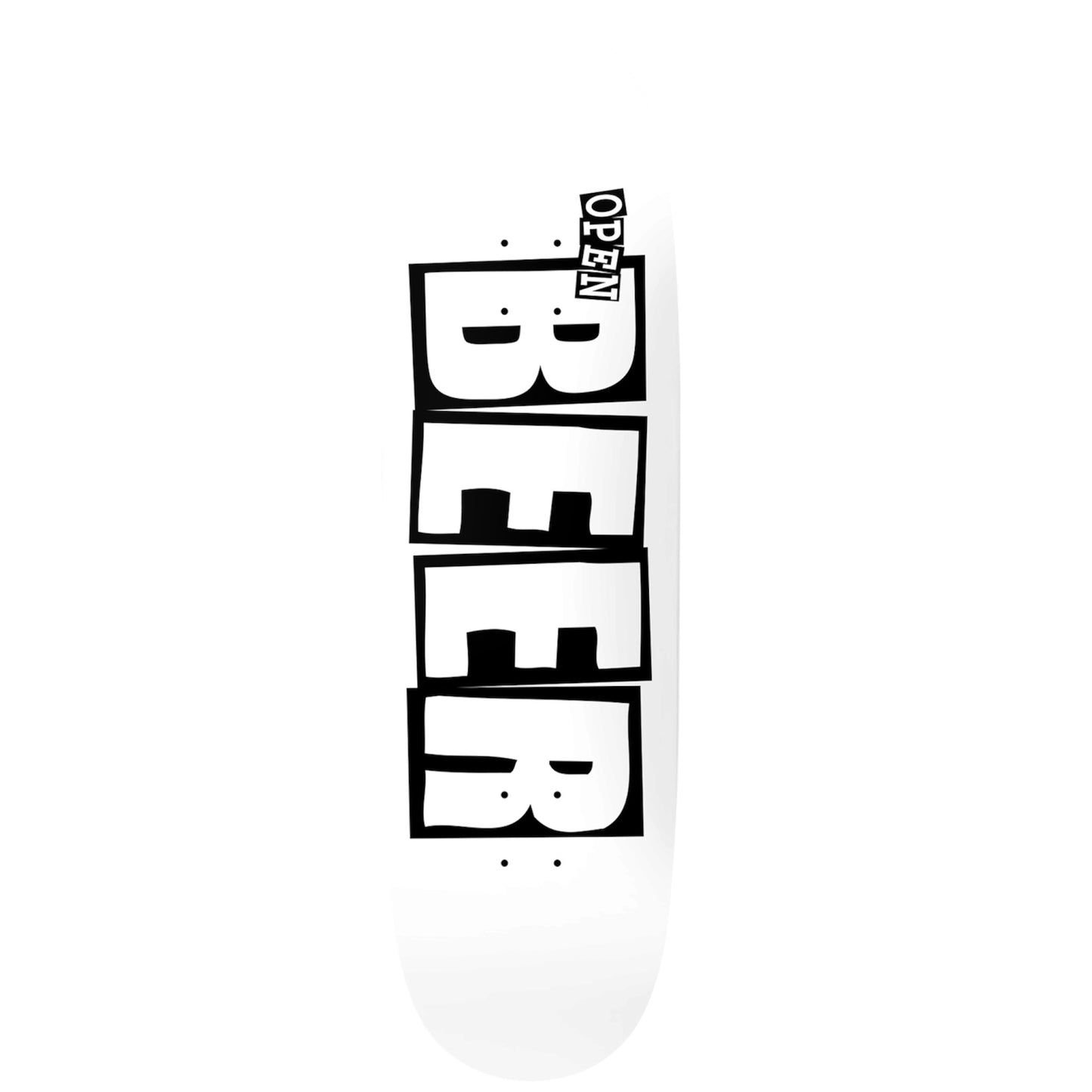 BAKER NUGE X OPEN BEER BRAND LOGO DECK 9.25