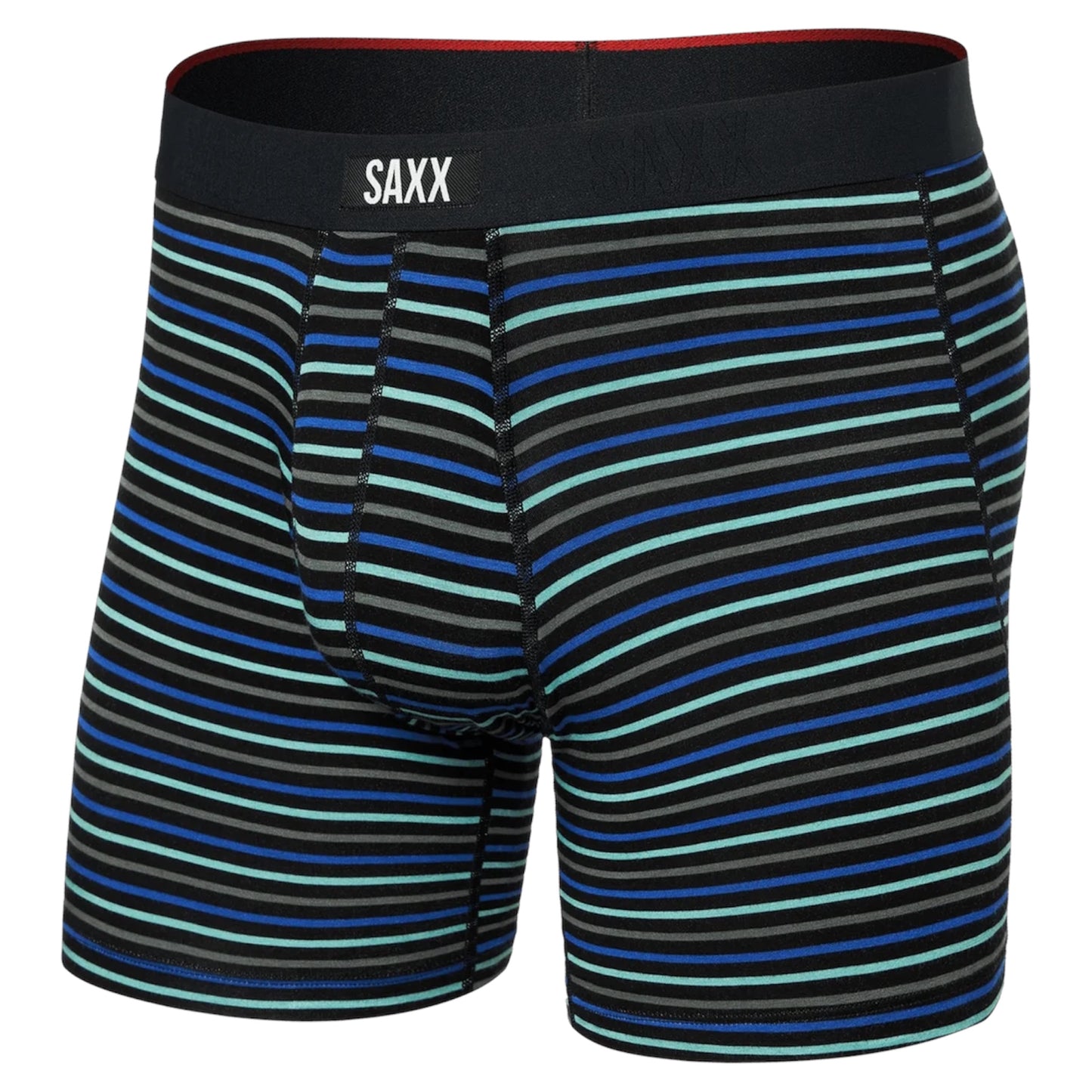 SAXX VIBE XTRA BOXER BRIEF GENTS STRIPE SPORT BLUE
