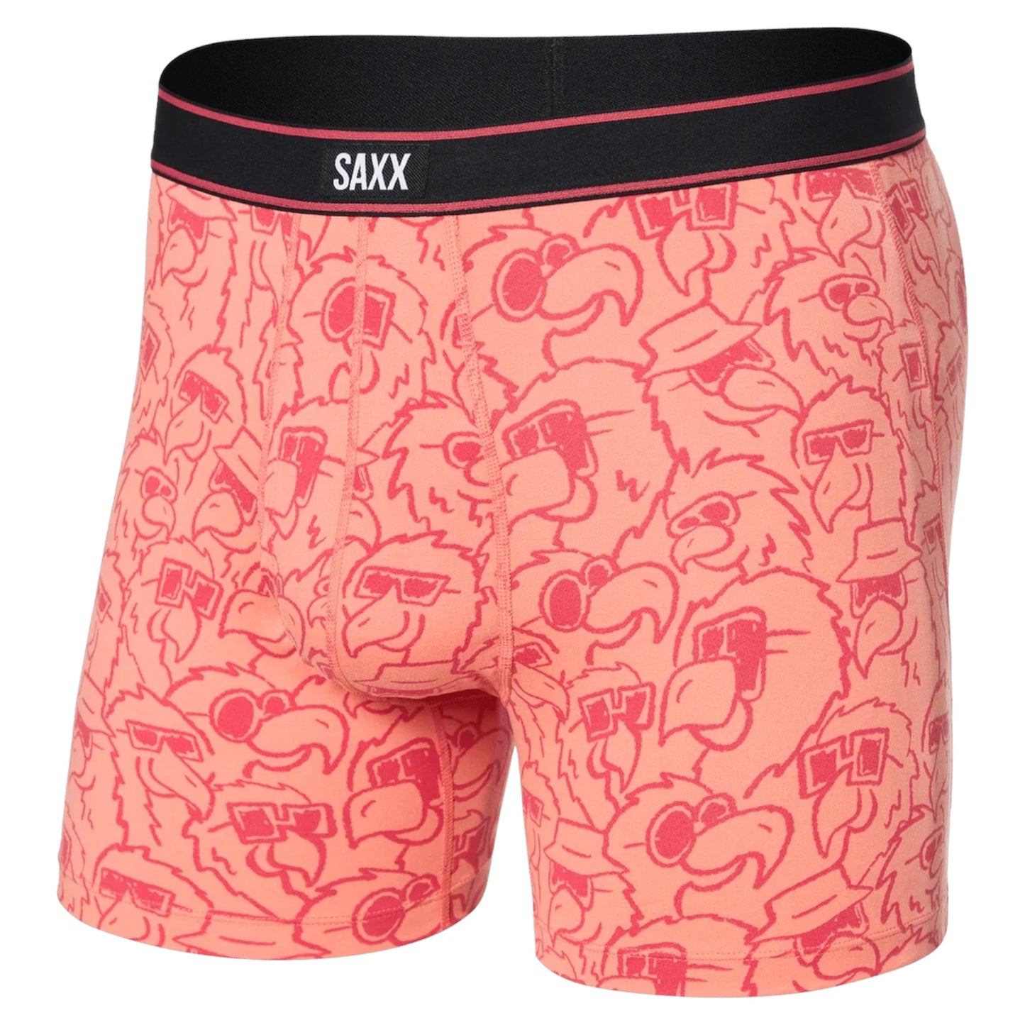 SAXX DAYTRIPPER BOXER BRIEF PARROT PARTY FUSION CORAL