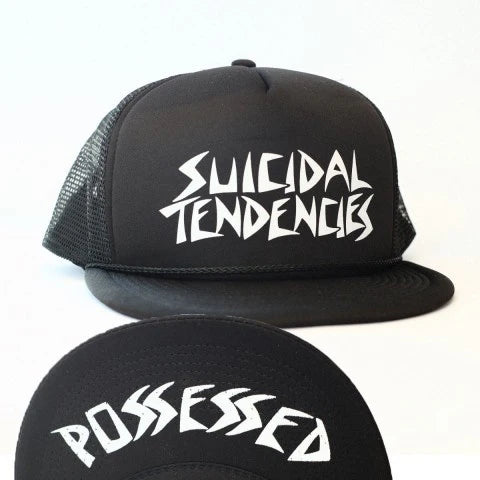 SUICIDAL TENDENCIES ST OG POSSESSED FLIP MESH HAT BLACK
