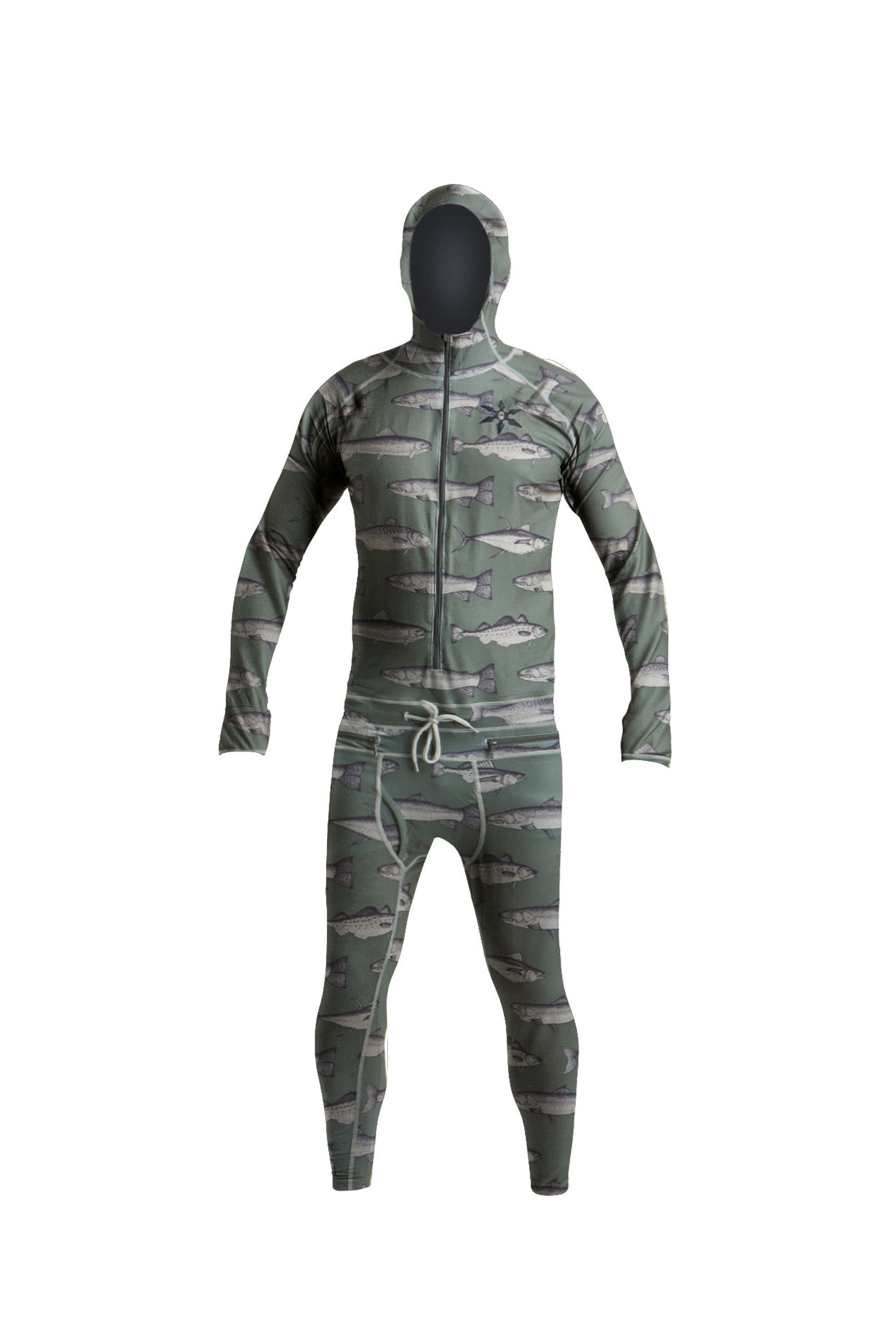 AIRBLASTER CLASSIC NINJA SUIT OLIVE FISH