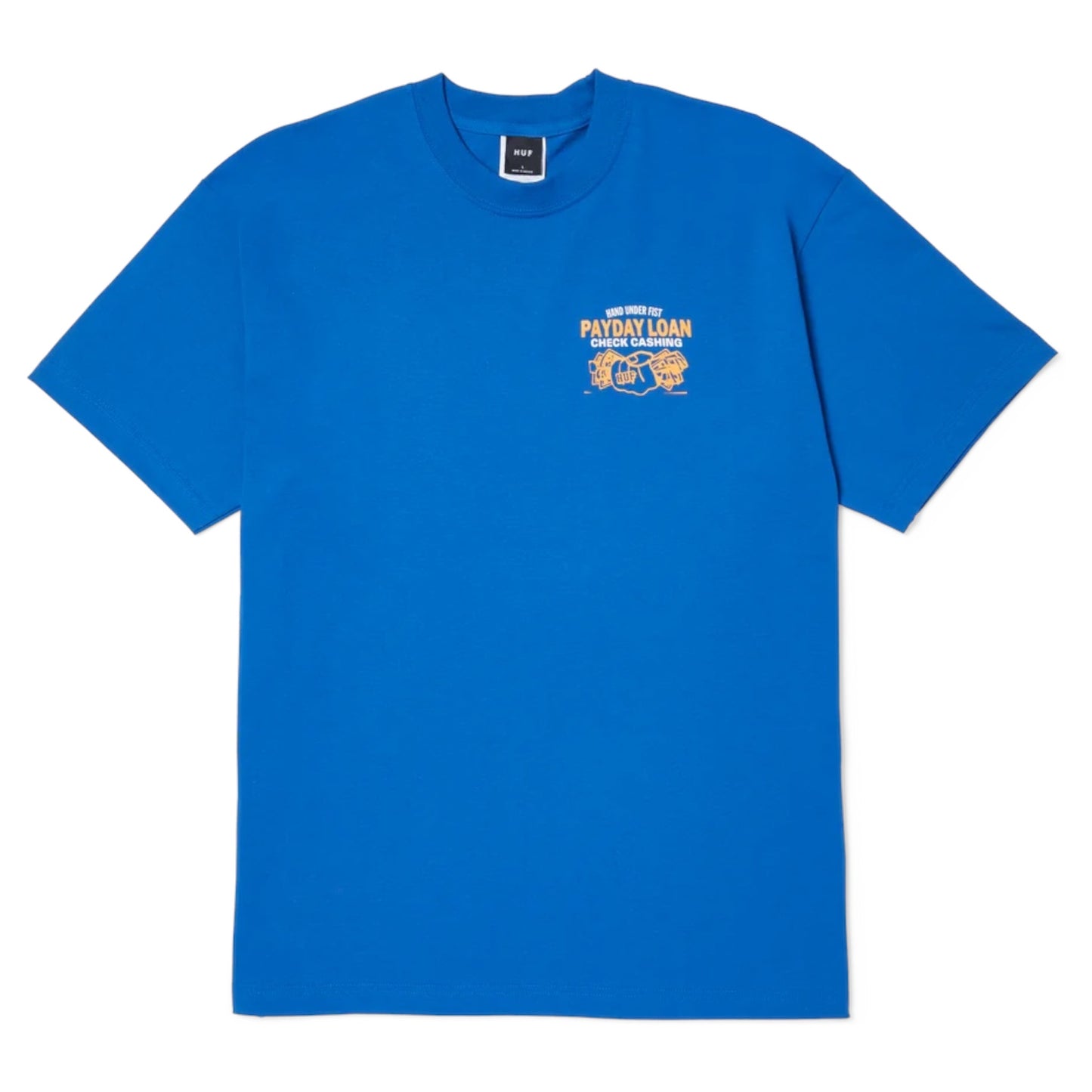 HUF PAY DAY TEE COBALT BLUE