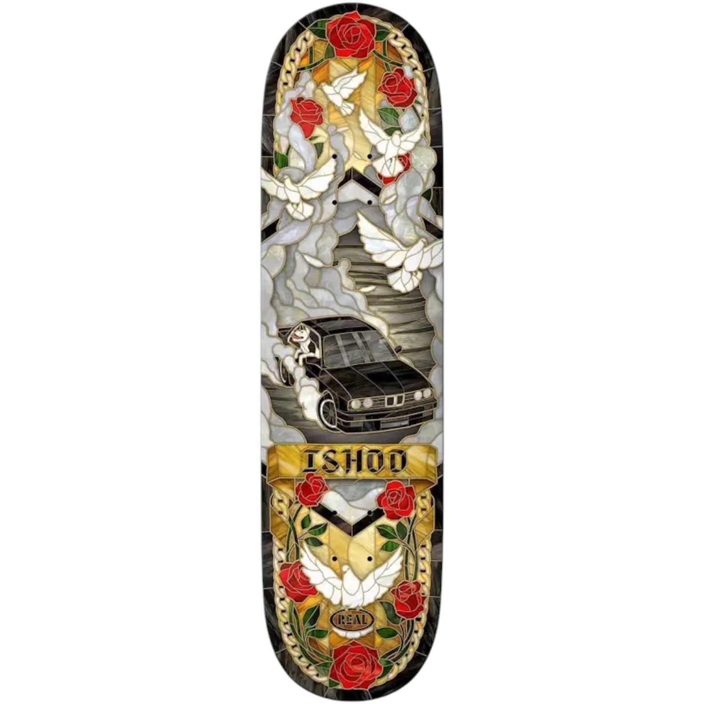 REAL ISHOD CATHEDRAL TWIN TAIL DECK 8.5