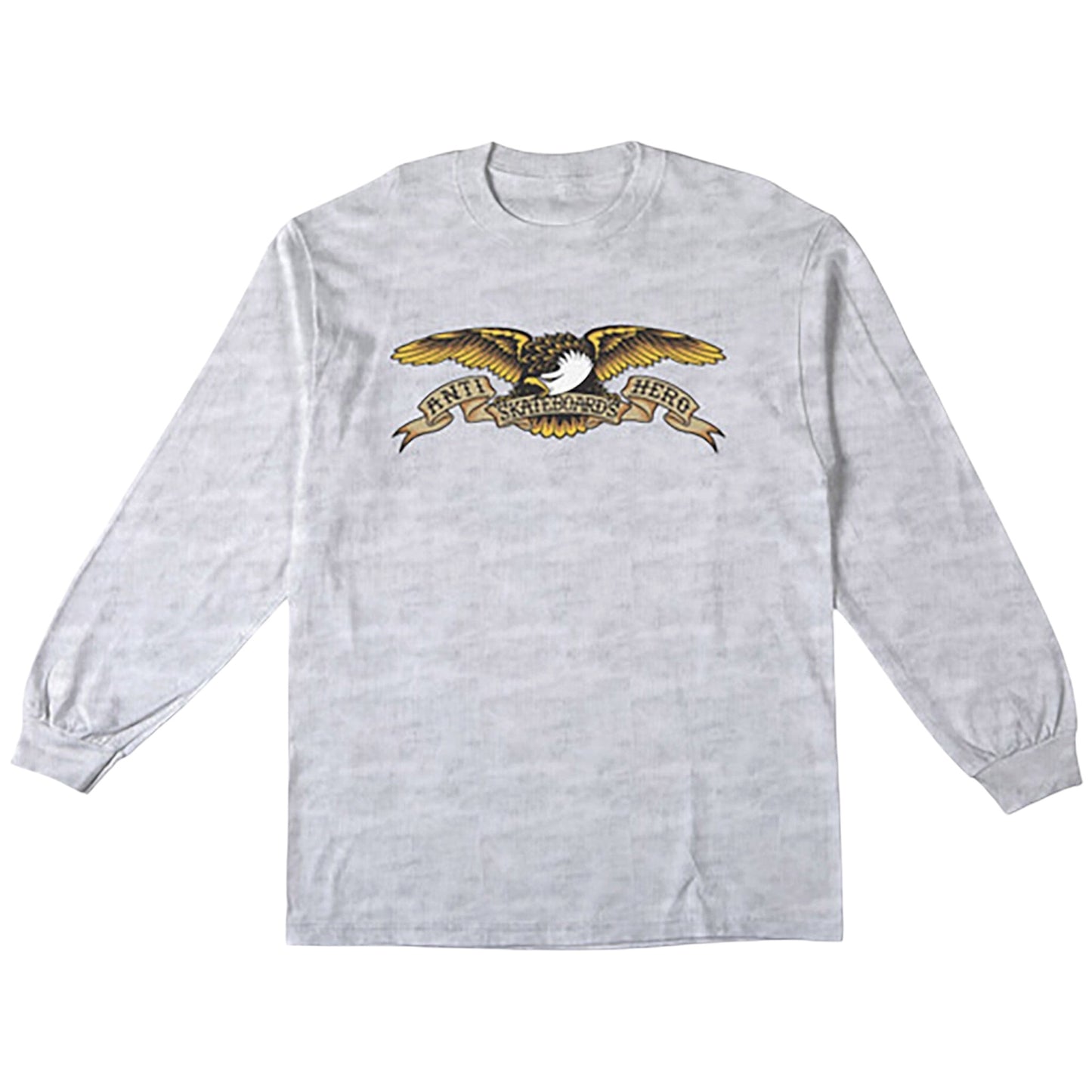 ANTI HERO LONG SLEEVE EAGLE ASH HEATHER GREY
