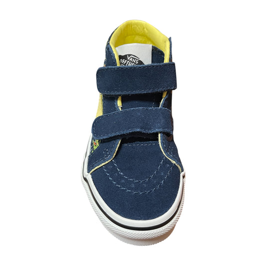 VANS SK8 MID REISSUE V GLOW CROC NAVY YELLOW