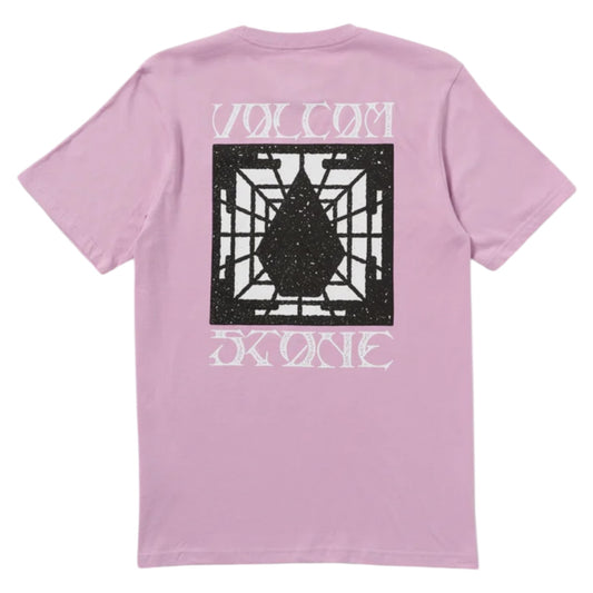 VOLCOM WITHIN SST STEEL PURPLE TEE