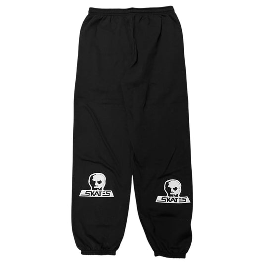 SKULL SKATES SHIN HACK SWEATPANT BLACK