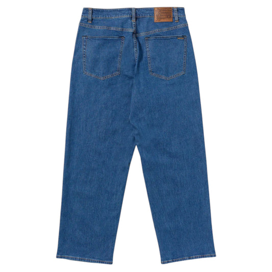 VOLCOM BILLOW DENIM BOLD BLUE LOOSE FIT PANTS