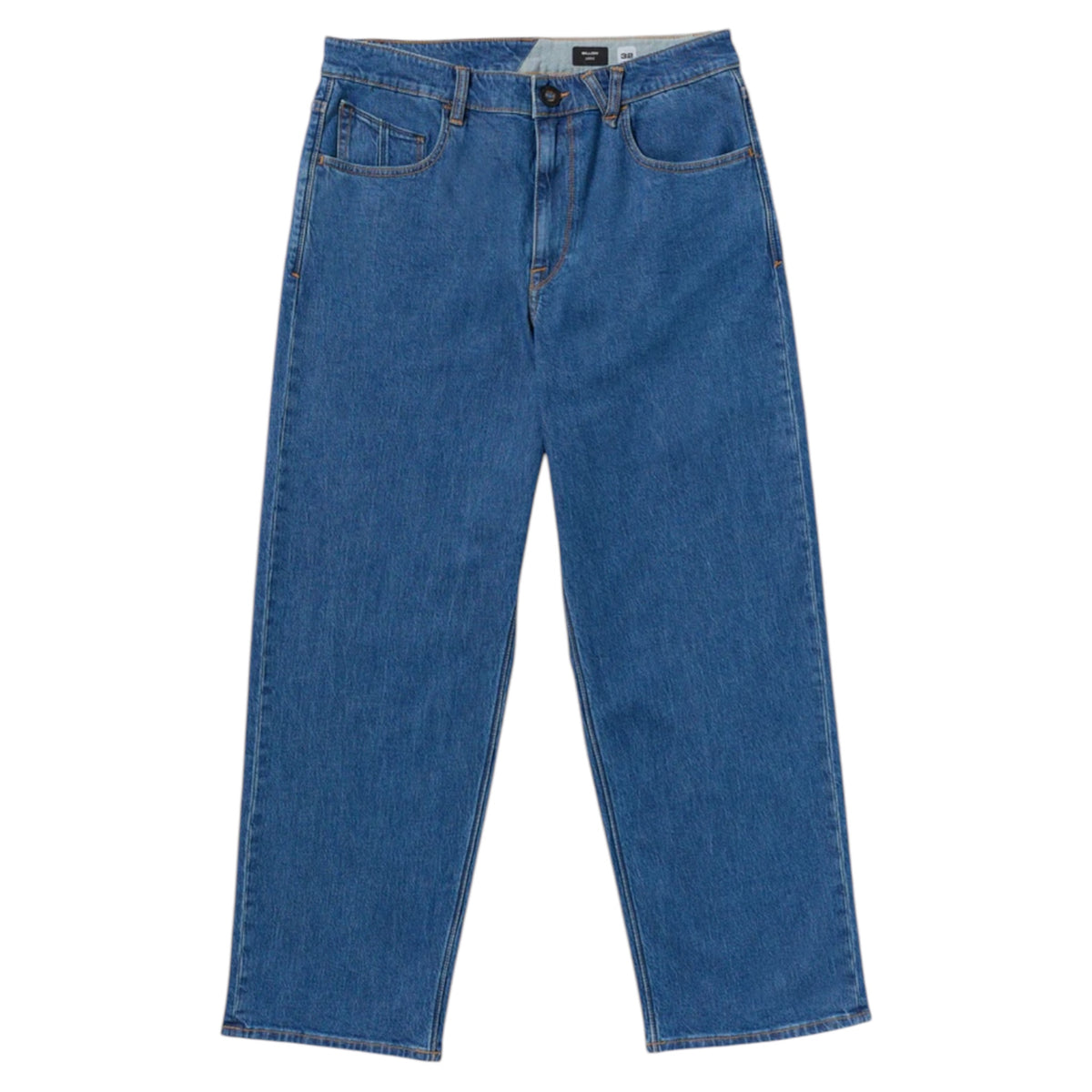 VOLCOM BILLOW DENIM BOLD BLUE LOOSE FIT PANTS