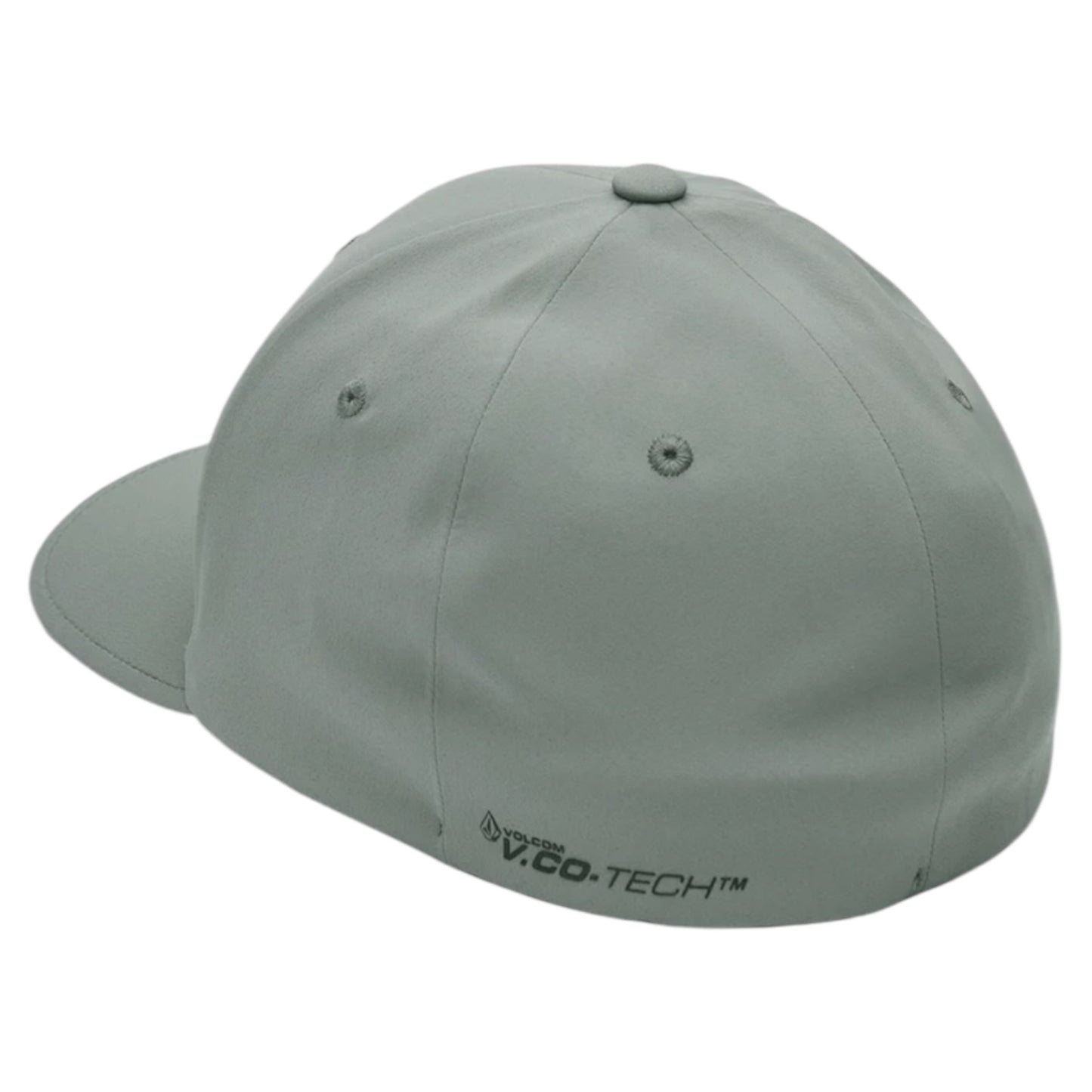 VOLCOM FULL STONE FLEXFIT DELTA HAT PEWTER