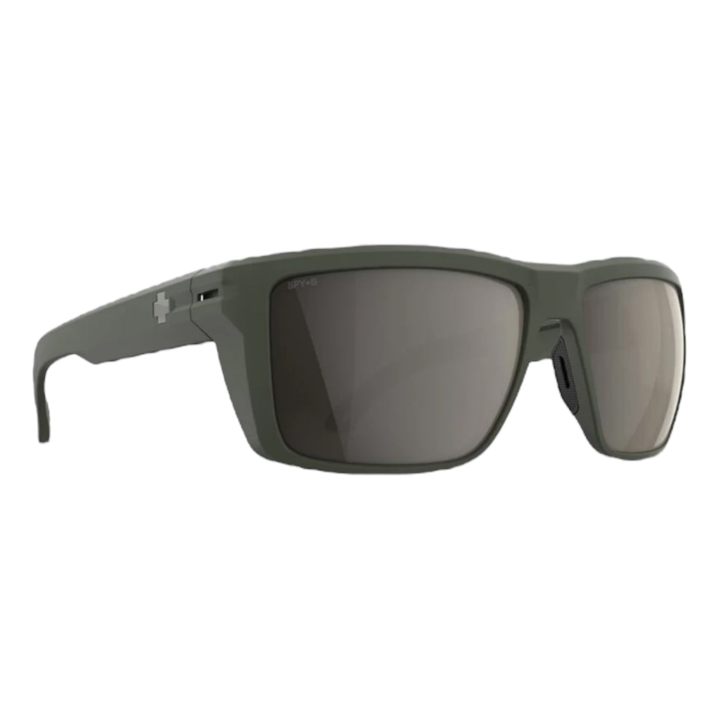 SPY OVERHAUL XL MATTE OLIVE HAPPY BRONZE PEWTER MIRROR