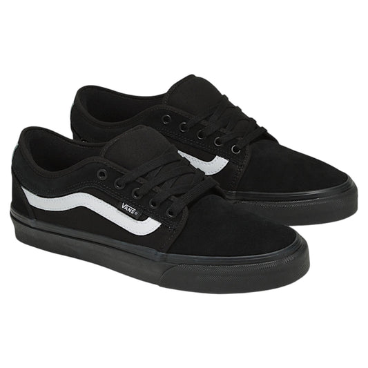 VANS CHUKKA LOW SIDESTRIPE BLACK/BLACK/WHITE