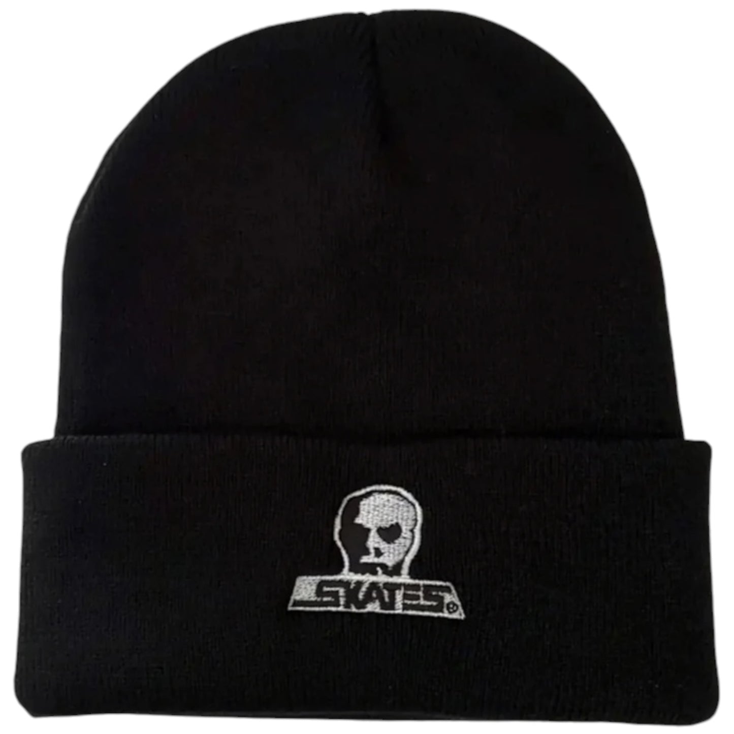 SKULL SKATES SKULL TOQUE EMBROIDERED LOGO W/CUFF